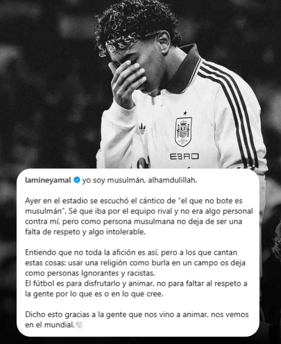 乐鱼app下载-亚马尔发声谴责：我是穆斯林 足球是来享受的 不是侮辱攻击他人的